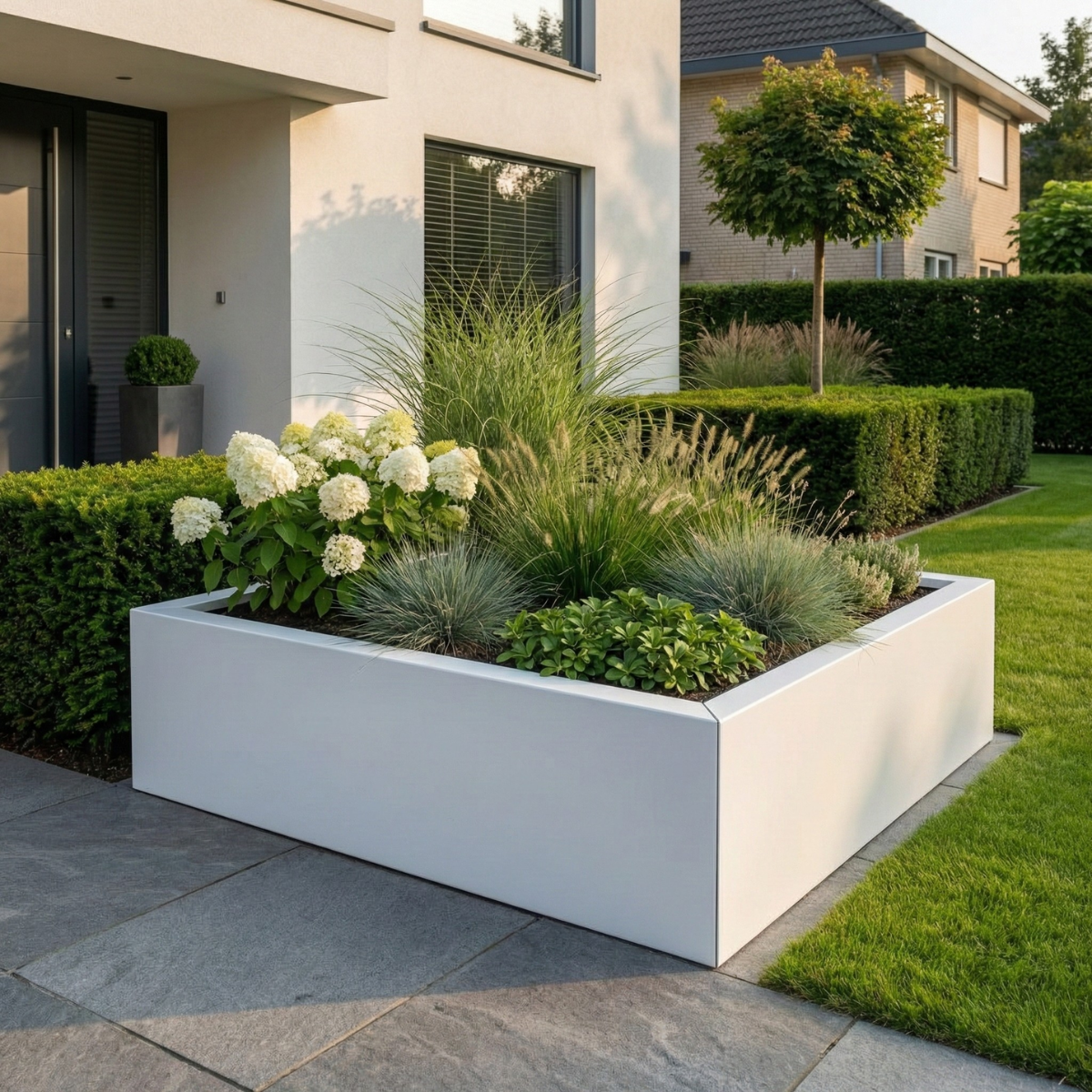 Cortenstahl Pflanzkübel CORTEA 40 x 40 x 40 cm