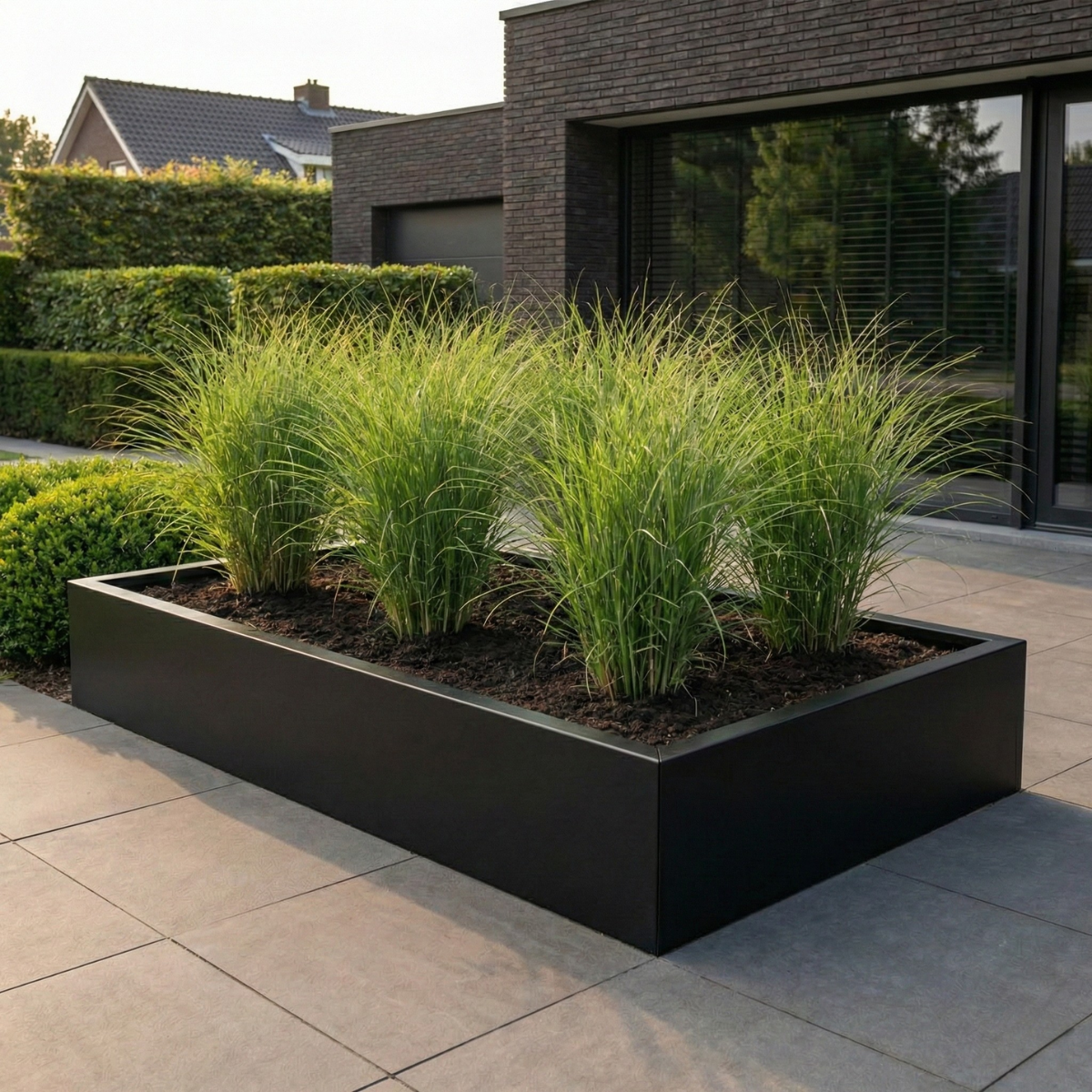 Cortenstahl Pflanzkübel CORTEA 40 x 40 x 40 cm
