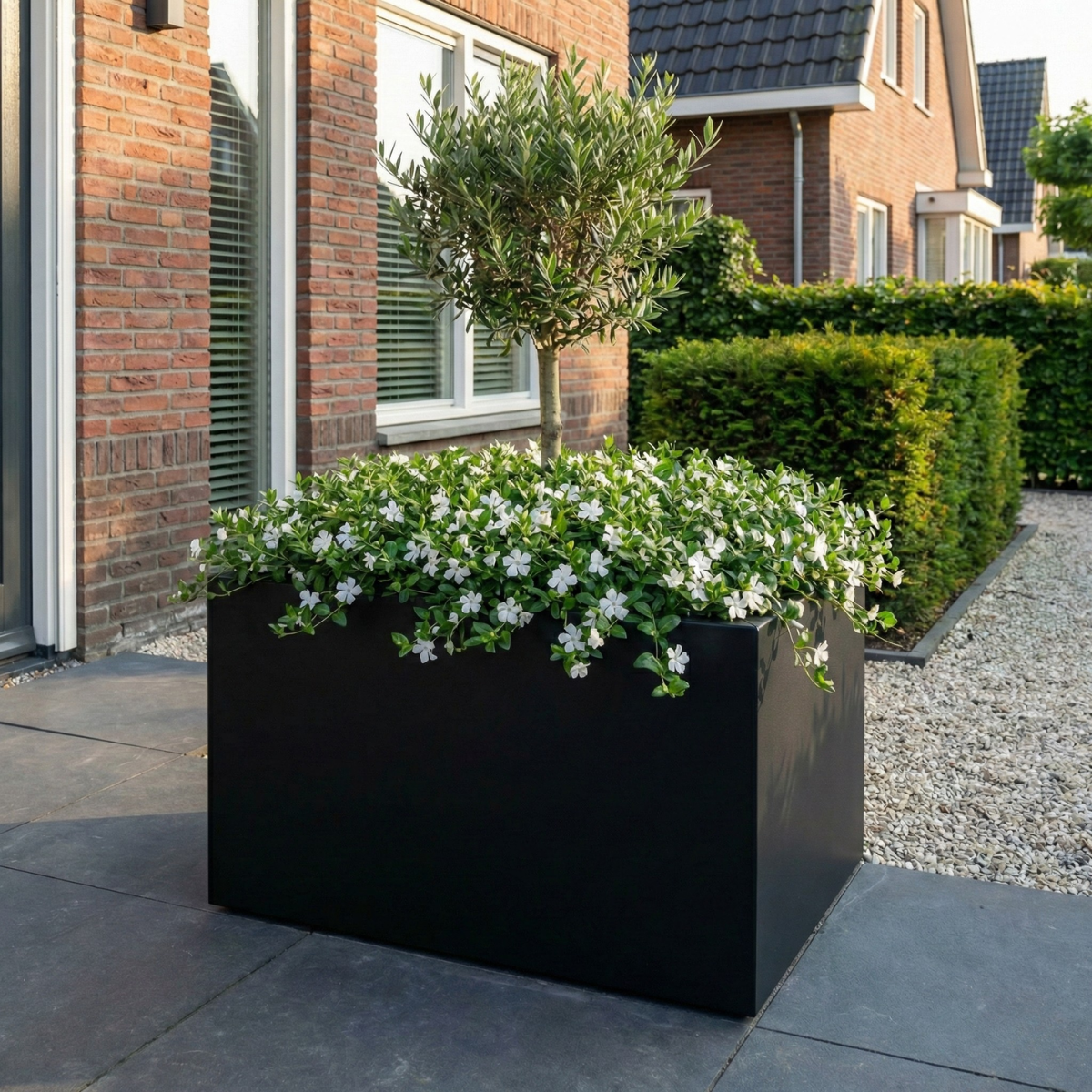 Cortenstahl Pflanzkübel CORTEA 40 x 40 x 40 cm