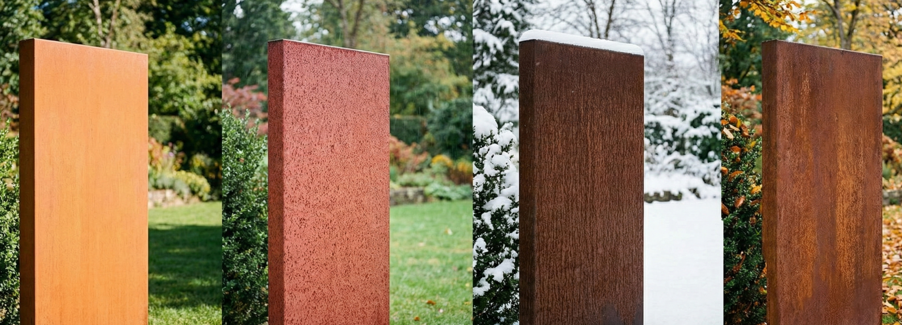 De impact van weersinvloeden op cortenstaal tuinproducten: alles wat je moet weten