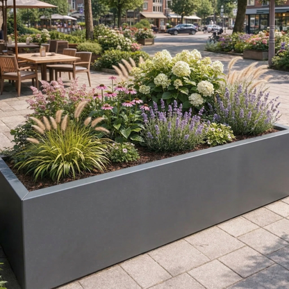 Cortenstahl Pflanzkübel CORTEA 40 x 40 x 40 cm