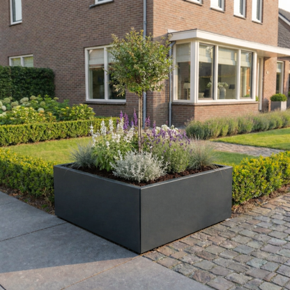 Cortenstahl Pflanzkübel CORTEA 40 x 40 x 40 cm