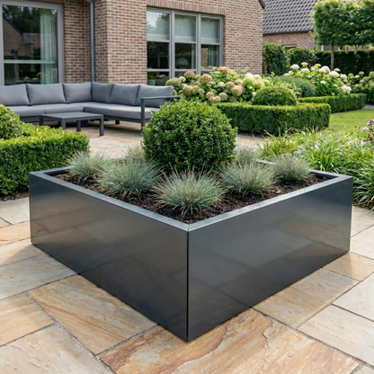 Cortenstahl Pflanzkübel CORTEA 40 x 40 x 40 cm