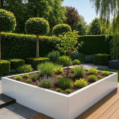 Cortenstahl Pflanzkübel CORTEA 40 x 40 x 40 cm