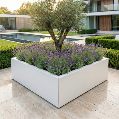 Cortenstahl Pflanzkübel CORTEA 40 x 40 x 40 cm