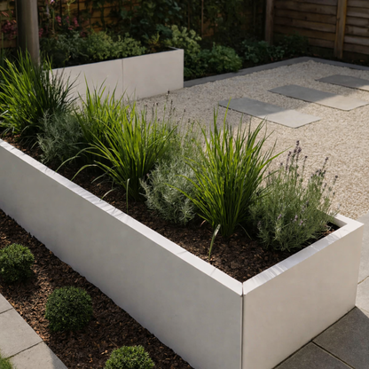 Cortenstahl Pflanzkübel CORTEA 40 x 40 x 40 cm