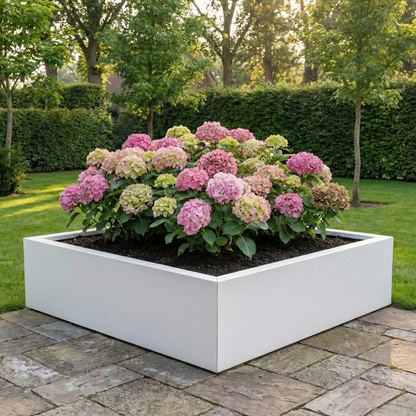 Cortenstahl Pflanzkübel CORTEA 40 x 40 x 40 cm