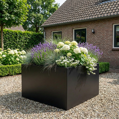 Cortenstahl Pflanzkübel CORTEA 40 x 40 x 40 cm